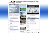 Website design website image of AK News Room.