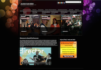 Website design website image of Alaska Film Crew.
